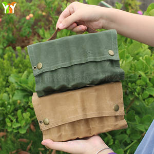 Cire toile conteneur à épices étanche extérieur assaisonnement sac de rangement <span class=keywords><strong>Portable</strong></span> Camping épices Kit cadeaux parfaits pour les amateurs de Camping - Product Image 2