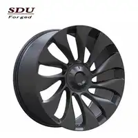Пользовательские эффективные колеса с высокоскоростными коваными колесами 6061-t6 для новых турбинных колес 2020 модель y Модель 3 5x114.3