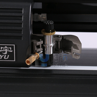 Plotter de Corte de Vinilo Profesional LIYU DF-AW2 de 1200 mm (48 Pulgadas), Máquina de Corte Reflectante con Corte de Contorno y Sensor Óptico Estándar