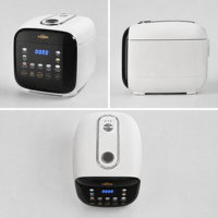 Multicuiseur 3L 500W avec cuve intérieure antiadhésive et minuterie tactile, cuisinière alimentaire IA pour la maison, la cuisine et l'hôtellerie