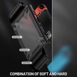 Funda protectora 2024 para Nintendo <span class=keywords><strong>Switch</strong></span> <span class=keywords><strong>OLED</strong></span>, funda suave antideslizante a prueba de golpes, accesorios de juego, funda protectora de silicona - Product Image 5