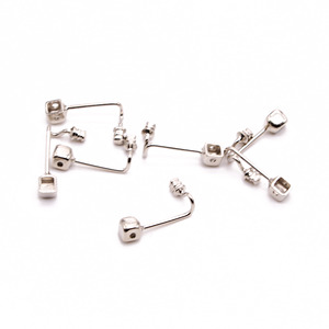 Piezas al por mayor para <span class=keywords><strong>gafas</strong></span>: Puente nasal, accesorios para <span class=keywords><strong>gafas</strong></span>, patillas, <span class=keywords><strong>almohadillas</strong></span> nasales de acero inoxidable - Product Image 4