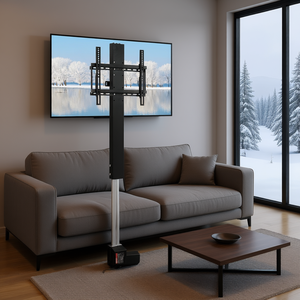 Soporte Motorizado para TV D0100HPUFW7 de 28 a 65 Pulgadas, de Acero, con Control Remoto, Altura Ajustable, para Televisor - Product Image 2