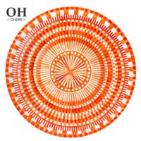Assiettes de présentation en céramique de style romano-gothique de haute qualité, design oriental élégant et créatif, vaisselle moderne pour mariages et fêtes