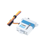 Servomoteur numérique sans noyau à couple élevé 10 kg, 7,4 V, engrenages en acier trempé, boîtier métallique, 0,12 s, 180 degrés, programmable PWM pour course RC