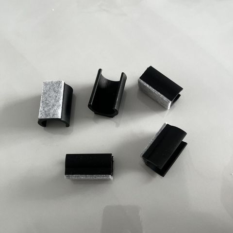 Eco-Friendly OEM Nonslip PVC Sled Felt Chair Glides Slider Pad Floor Protector for Chair Legs