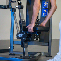 Rosen Source Factory Appareil de musculation à charges guidées pour entraînement de force, sans entretien, Extension triceps isolalette