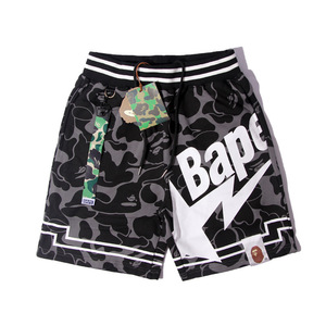 Pantalones Cortos Deportivos para Jóvenes con Estampado de Tiburón, Transpirables, Cintura Elástica, Brillan en la Oscuridad, para Playa - Product Image 3
