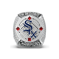 Oklahoma State University 2021 Championnat national Anneau Cape Fear Academy Tennis State Champion Médaille Metal Group Stunt Medal