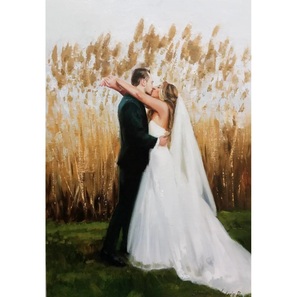 <span class=keywords><strong>Portrait</strong></span> de mariage <span class=keywords><strong>personnalisé</strong></span> peinture personnalisée cadeau de mariage Commission <span class=keywords><strong>Couple</strong></span> mariage <span class=keywords><strong>Portrait</strong></span> famille peinture à l'huile sur toile - Product Image 5