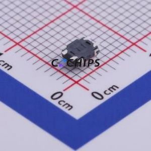 UK-B0288-SP25Y Tactile Switch SMD Switch Single Pole Single Throw Round Button 2.5N Vertical Mount - Product Image 2