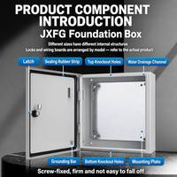 Boîte de distribution Chint JXFG JFF1 NX10, armoire de distribution, panneau de commande électrique étanche pour intérieur et extérieur