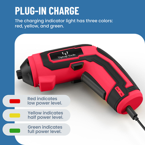 Nouvelle conception, tournevis rechargeable à batterie Li-ion 3,6 V, 4 en 1, mini tournevis électrique sans fil multifonction, ensemble de tournevis - Product Image 2