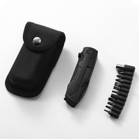 Pince multifonction 9-en-1 personnalisée, couteau de poche pliable, tournevis multi-outils, outil multifonctionnel EDC