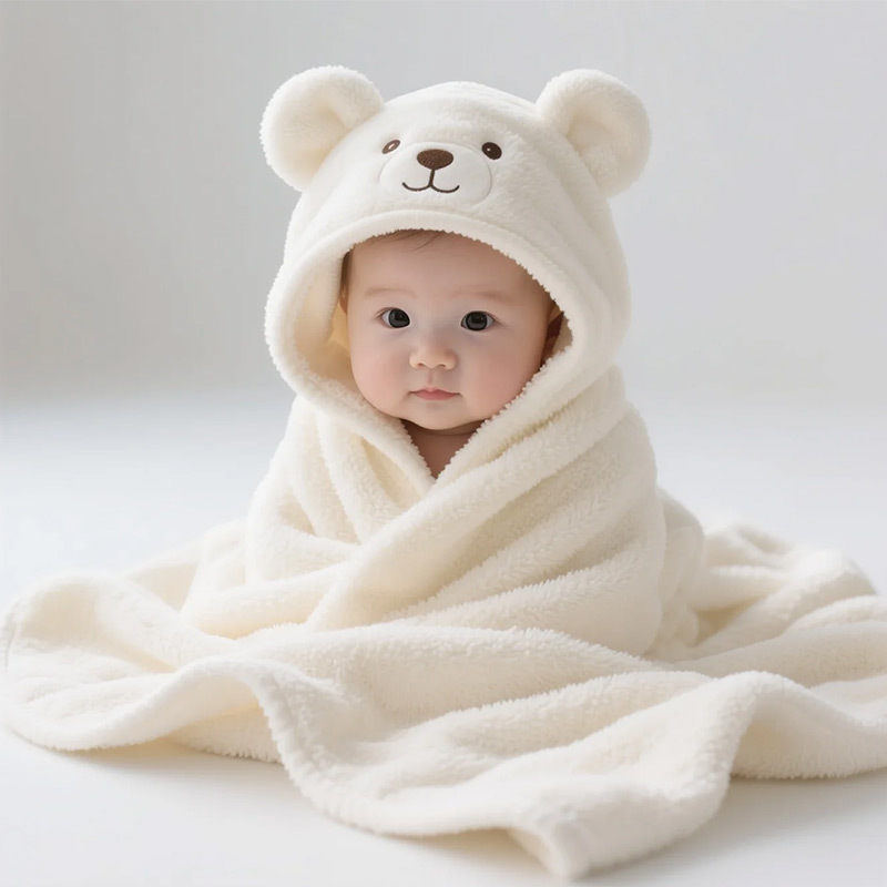 Baby Cotton Towel Super Absorbent Soft