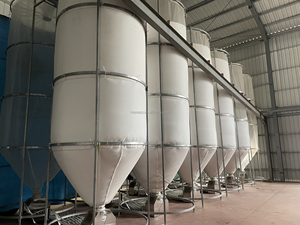 Chống tĩnh chống cháy mở rộng bọt hạt Silo EPS lưu trữ Silo Túi Polystyrene Silo - Product Image 5