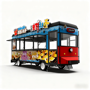 Food Truck Multi-Cuisine Offrant des Options de Menu Complètes : <span class=keywords><strong>Pizza</strong></span>, Pâtes, Tacos, Burgers, Frites, Desserts - Product Image 4