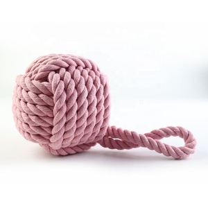 Home Decoration Fabric Weighted <strong>Door</strong> Draft Stopper Decor Rope <strong>Knot</strong> Doorstop - Product Image 2