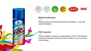 Pintura <span class=keywords><strong>en</strong></span> Aerosol Acrílica Ecológica de Base Acuosa de 400 ml <span class=keywords><strong>para</strong></span> Autos, Metal y Madera, Fabricante Chino 7CF - Product Image 3