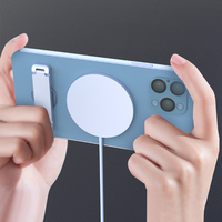 OEM ODM Alliage de zinc flexible 180 °   Support pliable en métal portable personnalisé pour téléphone avec poignée de maintien pour bureau et bureau à domicile
