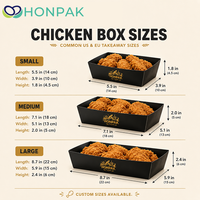 Ensemble d'emballages pour la restauration rapide personnalisés, boîte à hamburger en papier de qualité alimentaire, gobelet à frites, sac en papier pour la restauration à emporter HONPAK