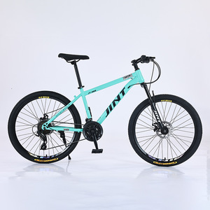 <span class=keywords><strong>Bicicleta</strong></span> de Montaña HG-A03 de 26 Pulgadas y 21 Velocidades, Fabricada en Acero con Alto Contenido de <span class=keywords><strong>Carbono</strong></span>, <span class=keywords><strong>Bicicleta</strong></span> Todoterreno, <span class=keywords><strong>Bicicleta</strong></span> con Amortiguador para Adultos de 120 kg - Product Image 4