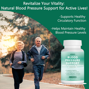Cápsulas de Apoyo Natural a la Presión Arterial de Marca Privada, Suplemento Dietético con Vitaminas para la Salud del Corazón - Product Image 4