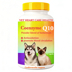 Cápsulas de Coenzima Q10 para Mascotas, Venta Directa de Fábrica, Apoyo Antioxidante para la Salud Cardiovascular e Inmunológica de Perros y Gatos, OEM/ODM - Product Image 1