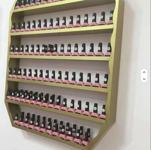 Support mural pour présentation d'art des ongles, pour le rangement des vernis à ongles dans les salons de manucure - Product Image 6