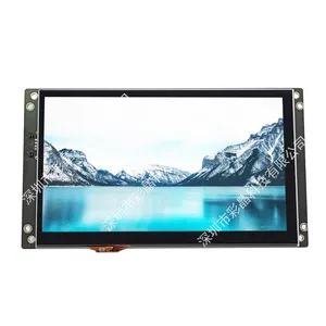 2024 competitive price serial port HMI smart terminal 7 inch tft lcd module offer software easy to develop for coffee machine