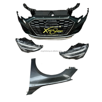 Kit carrosserie de pare-chocs avant pour Audi A3 S3 RS3 avec découpes pour les feux antibrouillard et calandre pour le pare-chocs avant