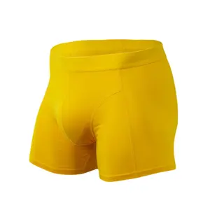 cotton Low MOQ wholesale plain color sexy comfortable men shorts men's boxer & briefs men underwear