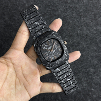 Montre à quartz de luxe pour homme, mode business, plastique léger, ultra-fine, étanche, motif marbre