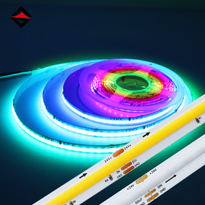 Best Price 12v 24v SPI Ws2811 Cob <strong>Led</strong> <strong>Strip</strong> <strong>Addressable</strong> 10mm White RGBIC 360led 576led - Product Image 3