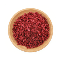 Polvo de Frambuesa Liofilizado FD a Granel, Cubos de Frambuesa Reconstituidos, Snack de Fruta
