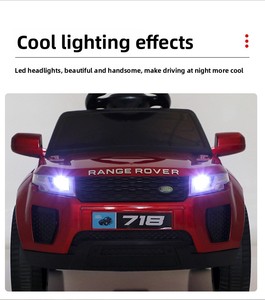Voiture électrique pour enfants en gros, pour les 2-4 ans, double propulsion avec télécommande, alimentée par batterie, 4 roues, en plastique - Product Image 4