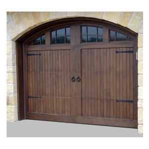 Porta da Garage Sezionale in Legno Massello Personalizzata 2026 8x7 con Isolamento Termico, <span class=keywords><strong>Porte</strong></span> da Garage Scorrevoli Elettriche a Soffitto, <span class=keywords><strong>Prezzi</strong></span> Fornitore - Product Image 5