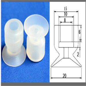 Poderosa bomba industrial, cnc vermelho smc ventosa de vácuo de silicone ventosa - Product Image 2