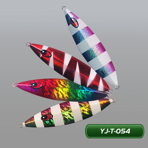 Señuelo de jigging de 250g para pesca en aguas profundas, cebo de fondo para pargo y pez rojo con lámina láser y efecto luminoso - Product Image 2