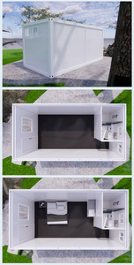 Casa Container Prefabbricata Modulare da 20 Piedi a Basso Consumo Energetico, per Dormitorio, Scuola, Alloggio e Soggiorno - Product Image 2