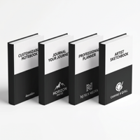 Carnet à couverture rigide avec logo personnalisé, certifié FSC, journal relié gaufré, agenda personnalisé, cadeau d'entreprise et de voyage