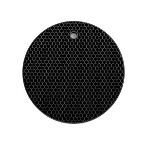 Round Heat Resistant Pot Holder Mat Silicone Insulation Mat for <b>Kitchen</b> Tableware - Product Image 2