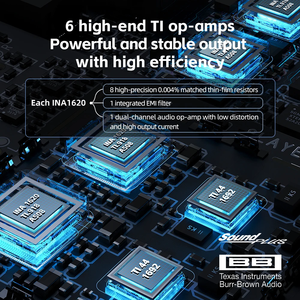 FiiO QX13 DAC Portátil con Amplificador de 8 Canales, ES9027PRO, XMOS XU316, Ecualizador de 10 Bandas, Amplificador FiiO - Product Image 5
