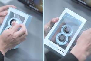 Haut-parleur transparent avec conception de haut-parleur double et simple Haut-parleur Bluetooth - Product Image 4