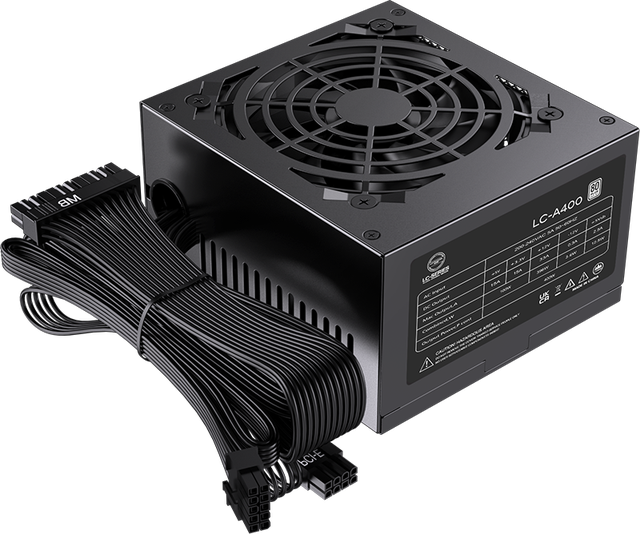 LOVINGCOOL High Efficiency Computer Power System 300W 350W 400W 450W ATX PSU Gaming PC Switching Power Supply