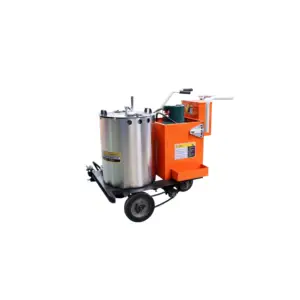 Manual Double Cylinder Road Marking Machine 50-450MM Withd Theromplastic Road Marking Machine