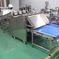 Groentesegment snijmachine voor wortel- en maïsverwerkingslijn SUS304 roestvrij staal hoge capaciteit 9600 stuks/uur