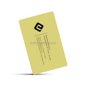 Thiết kế mới cá nhân <span class=keywords><strong>NFC</strong></span> phương tiện truyền thông xã hội thông minh RFID 13.56Mhz mạ Vàng thẻ kinh doanh kim loại trống biểu tượng tùy chỉnh in ấn - Product Image 1