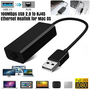 อะแดปเตอร์ SYONG รองรับ <span class=keywords><strong>10</strong></span>/100Mbps <span class=keywords><strong>USB</strong></span> เป็น Rj45 ไม่ต้องติดตั้งไดรเวอร์ เสียบแล้วใช้งานได้ทันที - Product Image 2
