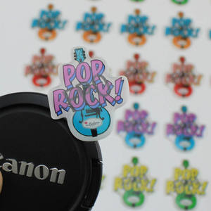 Autocollants à paillettes Double mur de luxe, étiquette bombée pour la décoration de la tasse de café, adhésif individuel personnalisé, pièces - Product Image 6